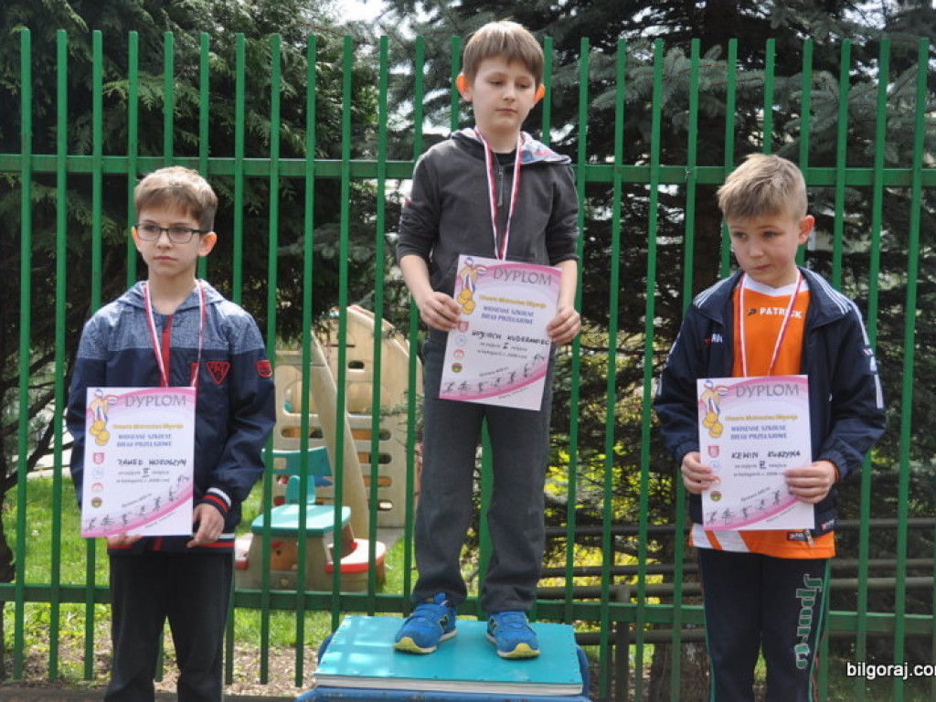 Wiosenne Szkolne Biegi Przełajowe - Biłgoraj 2016 (WYNIKI)