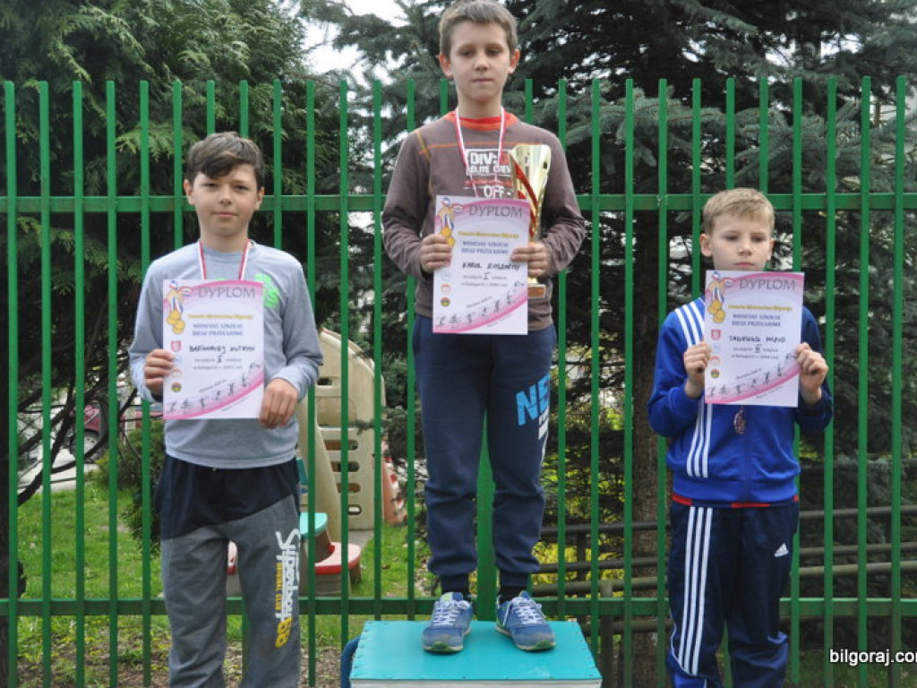 Wiosenne Szkolne Biegi Przełajowe - Biłgoraj 2016 (WYNIKI)