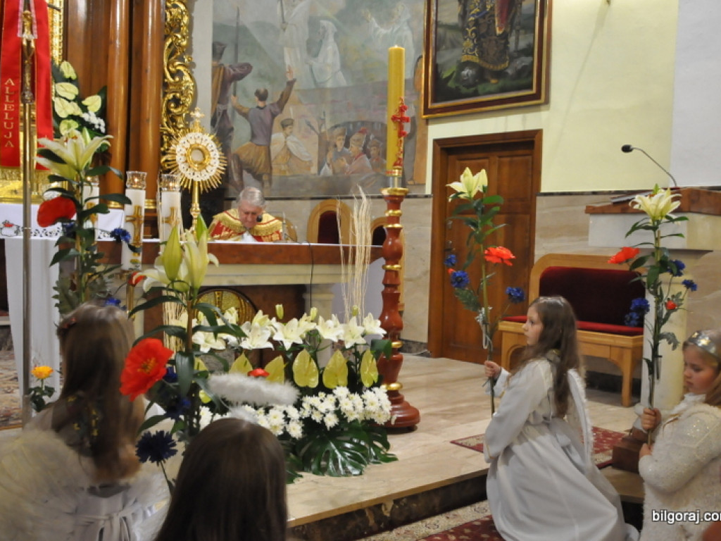 Obchody jubileuszu 1050-lecia chrztu Polski w parafii św. Jerzego w Biłgoraju (FOTO)