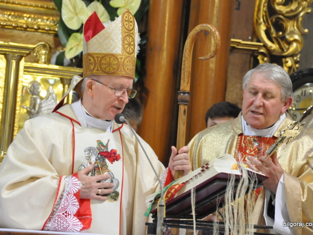 Obchody jubileuszu 1050-lecia chrztu Polski w parafii św. Jerzego w Biłgoraju (FOTO)