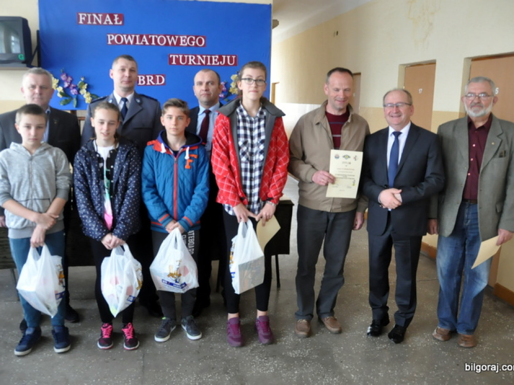 Powiatowy Turniej BRD dla szkół podstawowych (FOTO, WYNIKI)