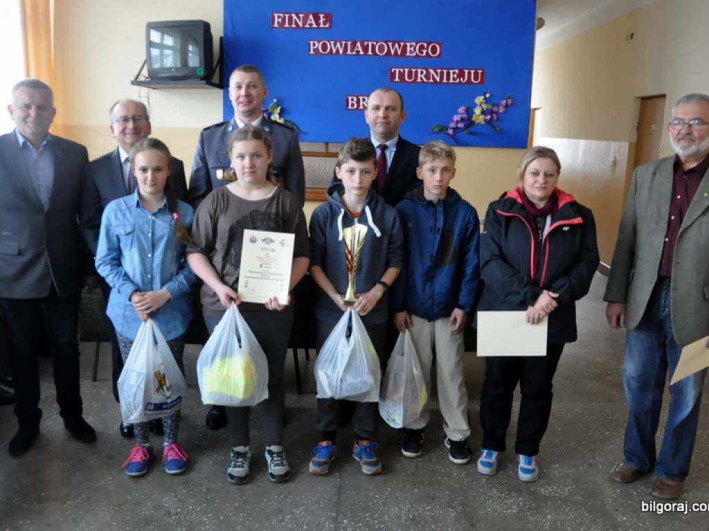 Powiatowy Turniej BRD dla szkół podstawowych (FOTO, WYNIKI)