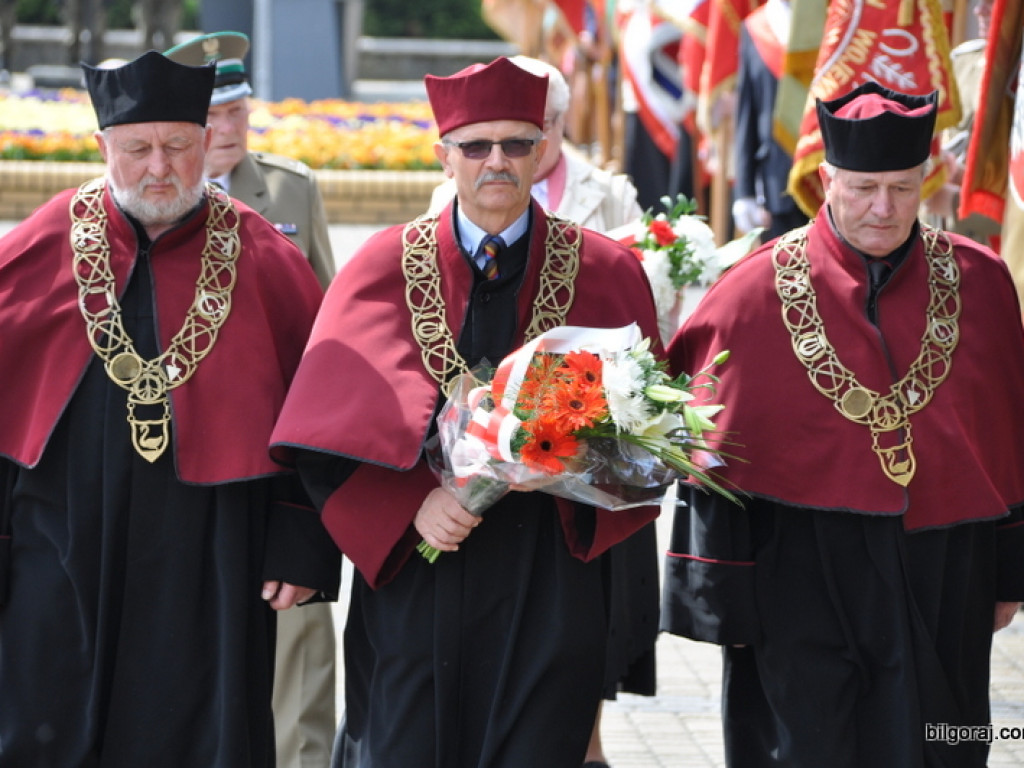 Biłgoraj: 225. rocznica uchwalenia Konstytucji 3 Maja (FOTO, AUDIO)