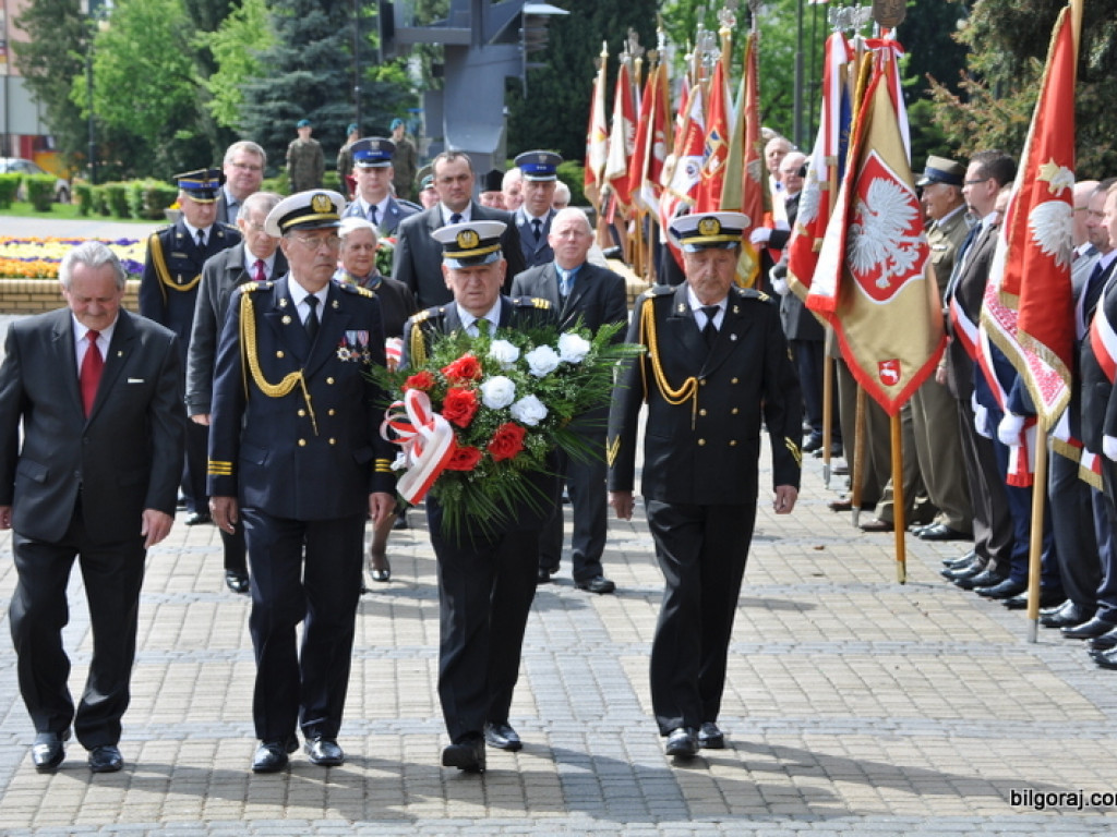 Biłgoraj: 225. rocznica uchwalenia Konstytucji 3 Maja (FOTO, AUDIO)