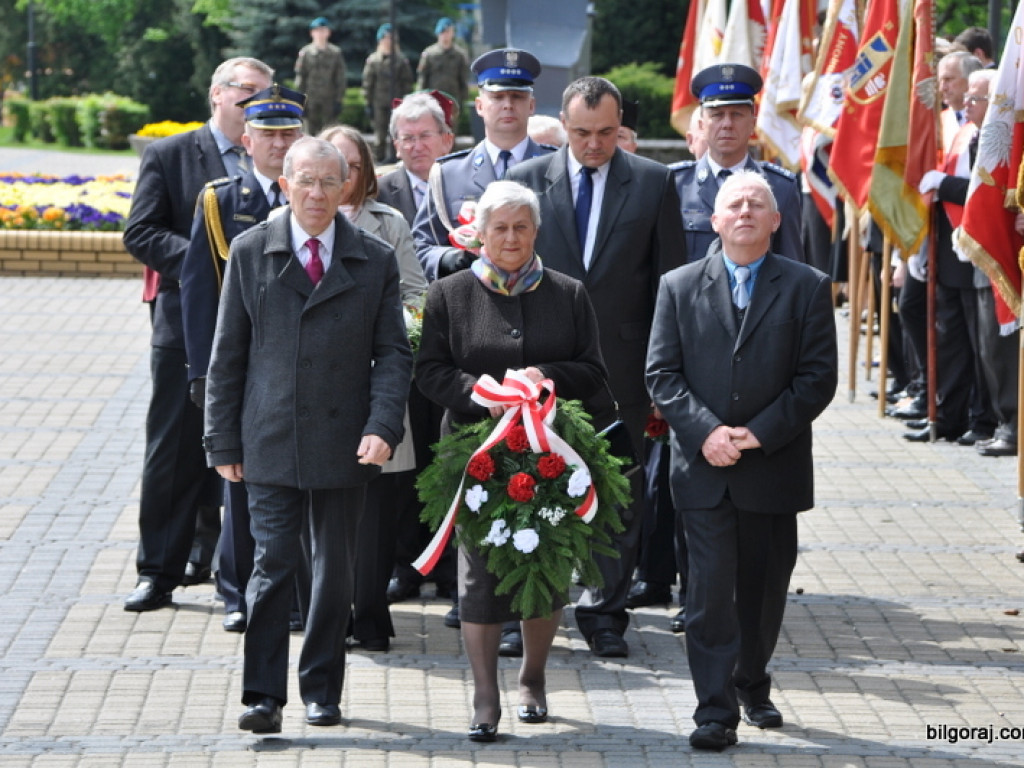 Biłgoraj: 225. rocznica uchwalenia Konstytucji 3 Maja (FOTO, AUDIO)