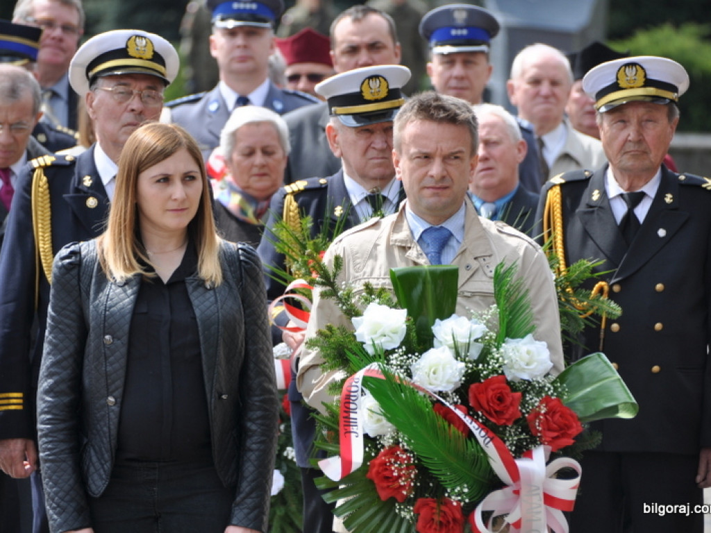 Biłgoraj: 225. rocznica uchwalenia Konstytucji 3 Maja (FOTO, AUDIO)