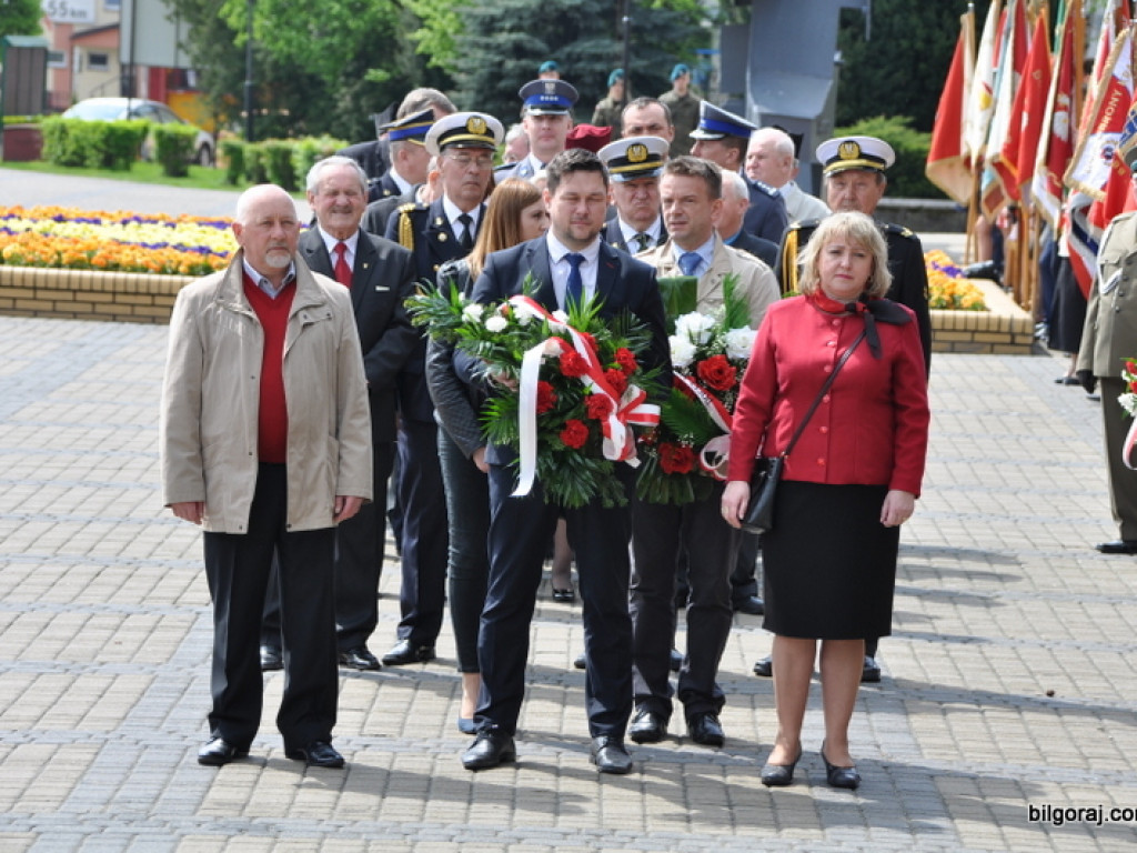 Biłgoraj: 225. rocznica uchwalenia Konstytucji 3 Maja (FOTO, AUDIO)