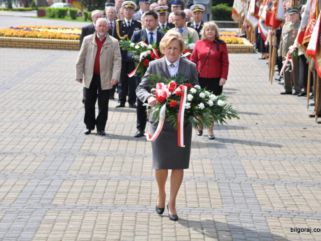 Biłgoraj: 225. rocznica uchwalenia Konstytucji 3 Maja (FOTO, AUDIO)
