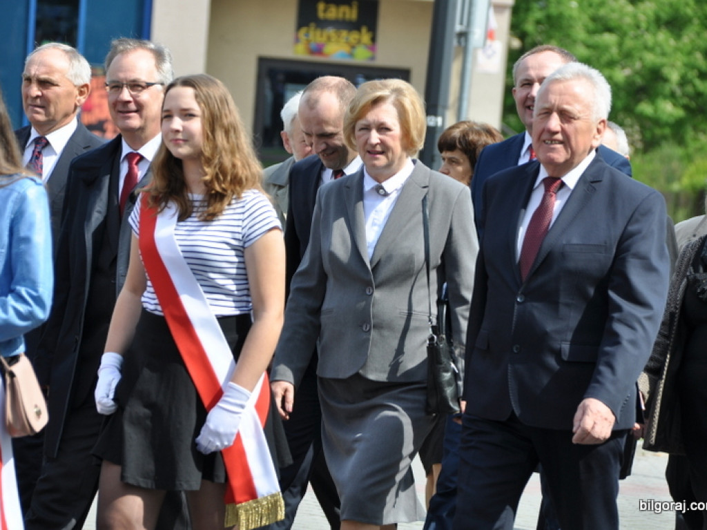 Biłgoraj: 225. rocznica uchwalenia Konstytucji 3 Maja (FOTO, AUDIO)