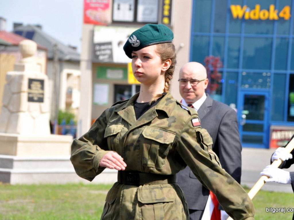 Biłgoraj: 225. rocznica uchwalenia Konstytucji 3 Maja (FOTO, AUDIO)