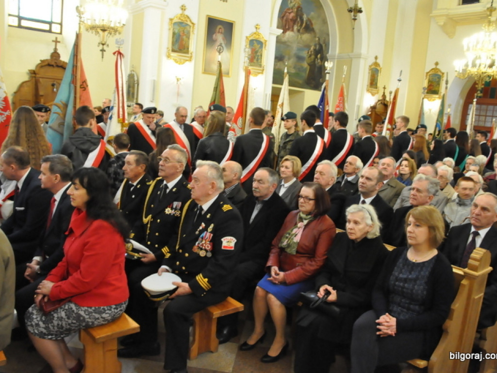 Biłgoraj: 225. rocznica uchwalenia Konstytucji 3 Maja (FOTO, AUDIO)