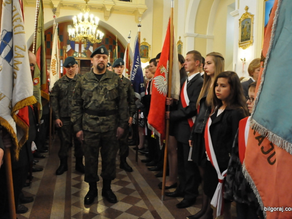 Biłgoraj: 225. rocznica uchwalenia Konstytucji 3 Maja (FOTO, AUDIO)