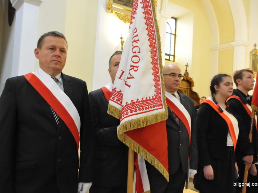 Biłgoraj: 225. rocznica uchwalenia Konstytucji 3 Maja (FOTO, AUDIO)