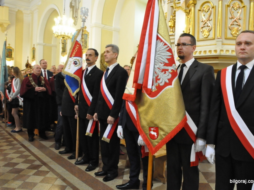 Biłgoraj: 225. rocznica uchwalenia Konstytucji 3 Maja (FOTO, AUDIO)