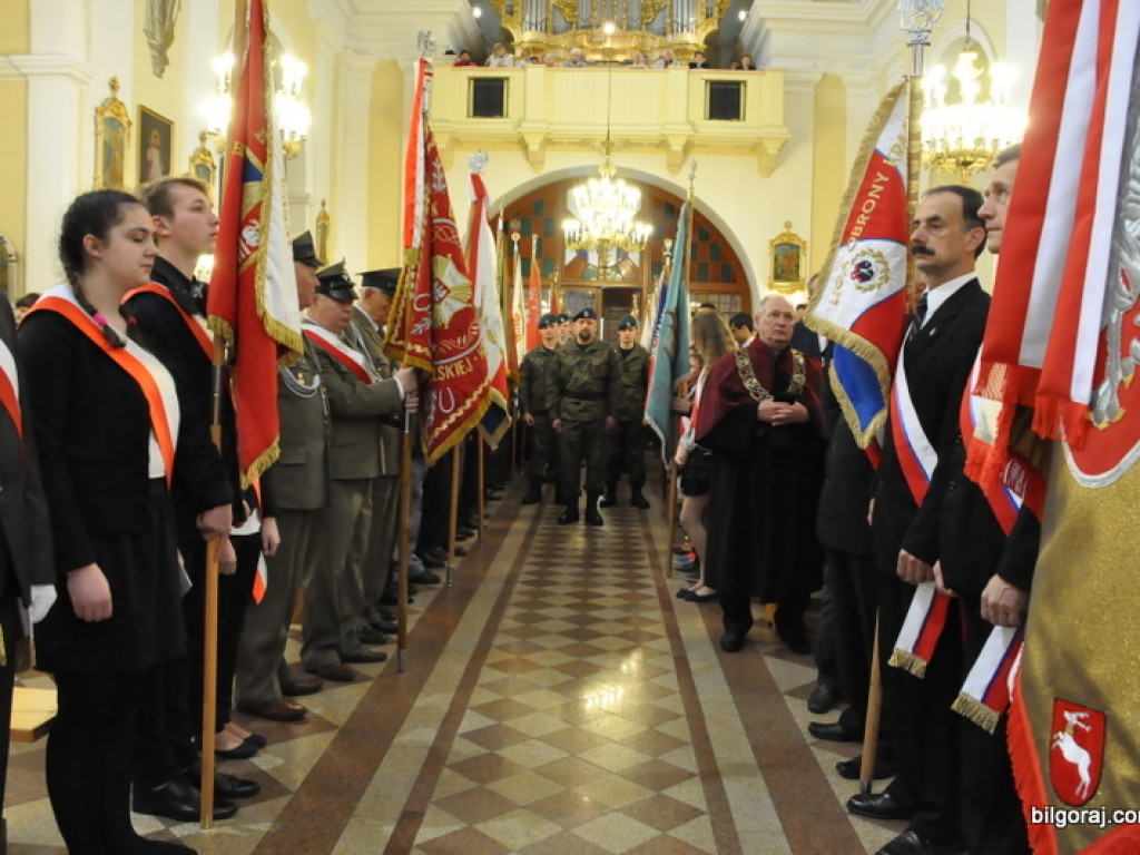 Biłgoraj: 225. rocznica uchwalenia Konstytucji 3 Maja (FOTO, AUDIO)