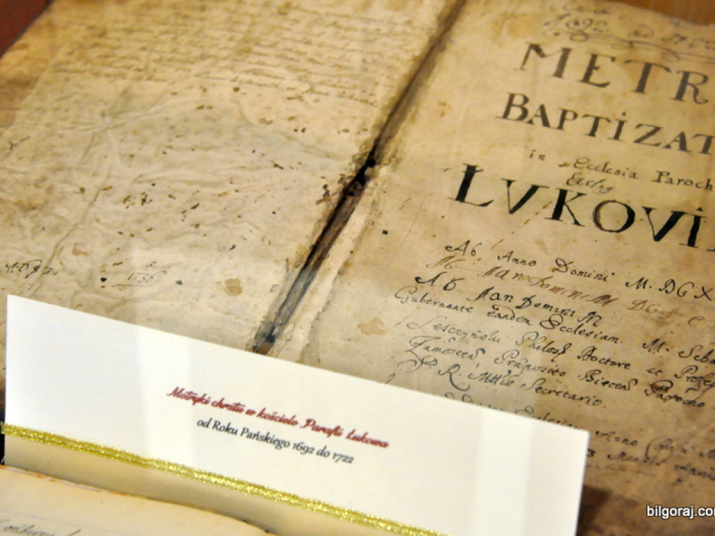 Zabytki łukowskiej parafii. Wyjątkowa wystawa w łukowskim GOK-u (FOTO)