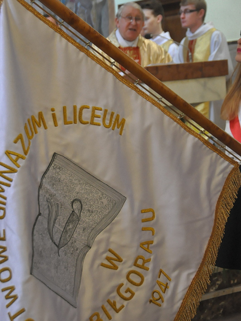 Replika sztandaru dla ZSO w Biłgoraju (FOTO)