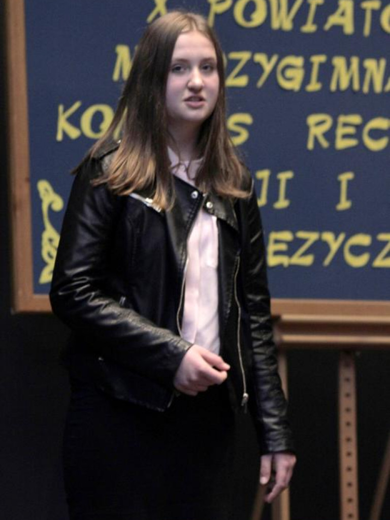 Powiatowy Międzygimnazjalny Konkurs Recytatorski Poezji i Prozy Obcojęzycznej (FOTO, WYNIKI)