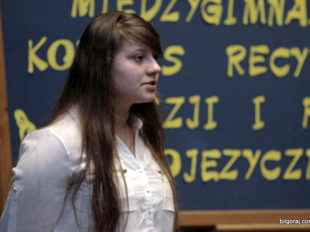 Powiatowy Międzygimnazjalny Konkurs Recytatorski Poezji i Prozy Obcojęzycznej (FOTO, WYNIKI)