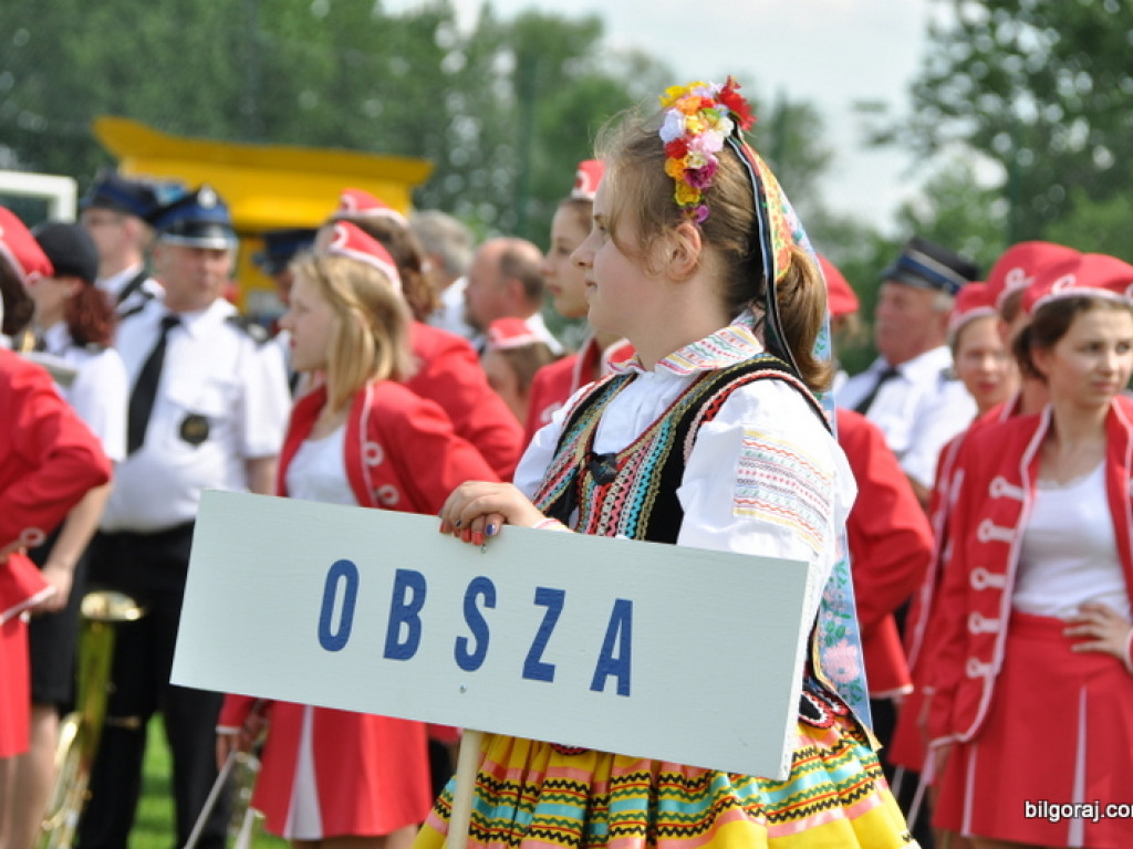 XVI Powiatowy Przegląd Strażackich Orkiestr Dętych w Obszy (FOTO)