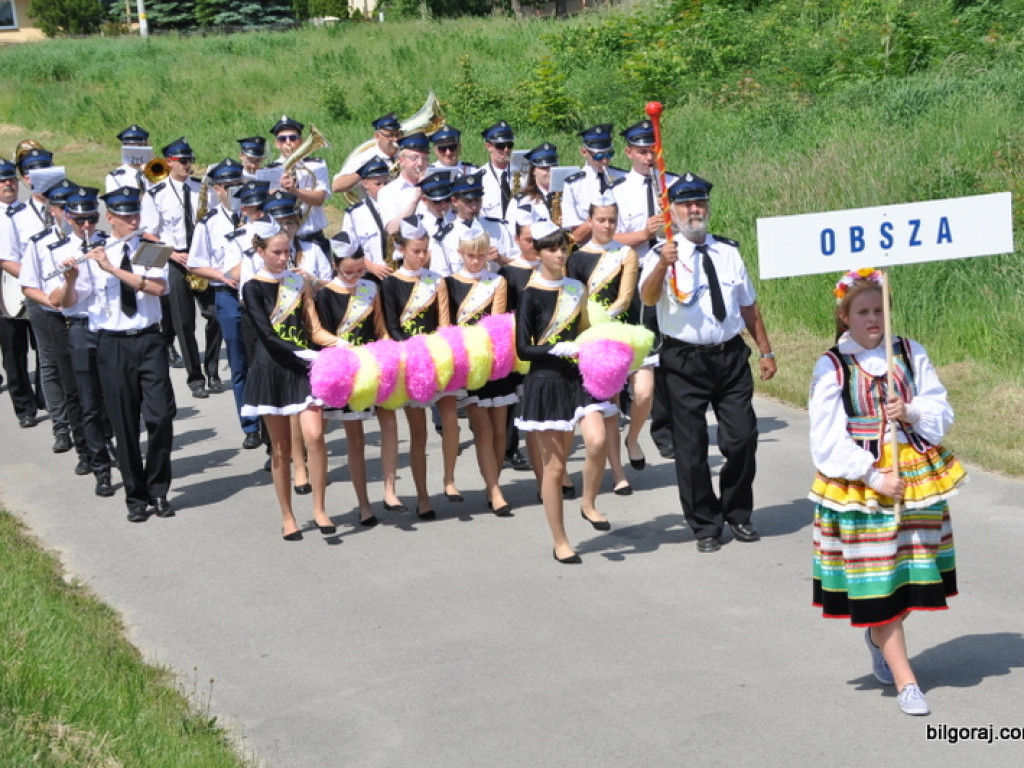 XVI Powiatowy Przegląd Strażackich Orkiestr Dętych w Obszy (FOTO)