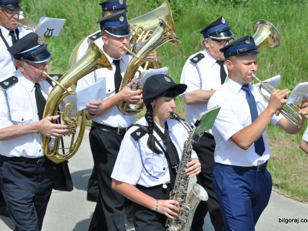 XVI Powiatowy Przegląd Strażackich Orkiestr Dętych w Obszy (FOTO)