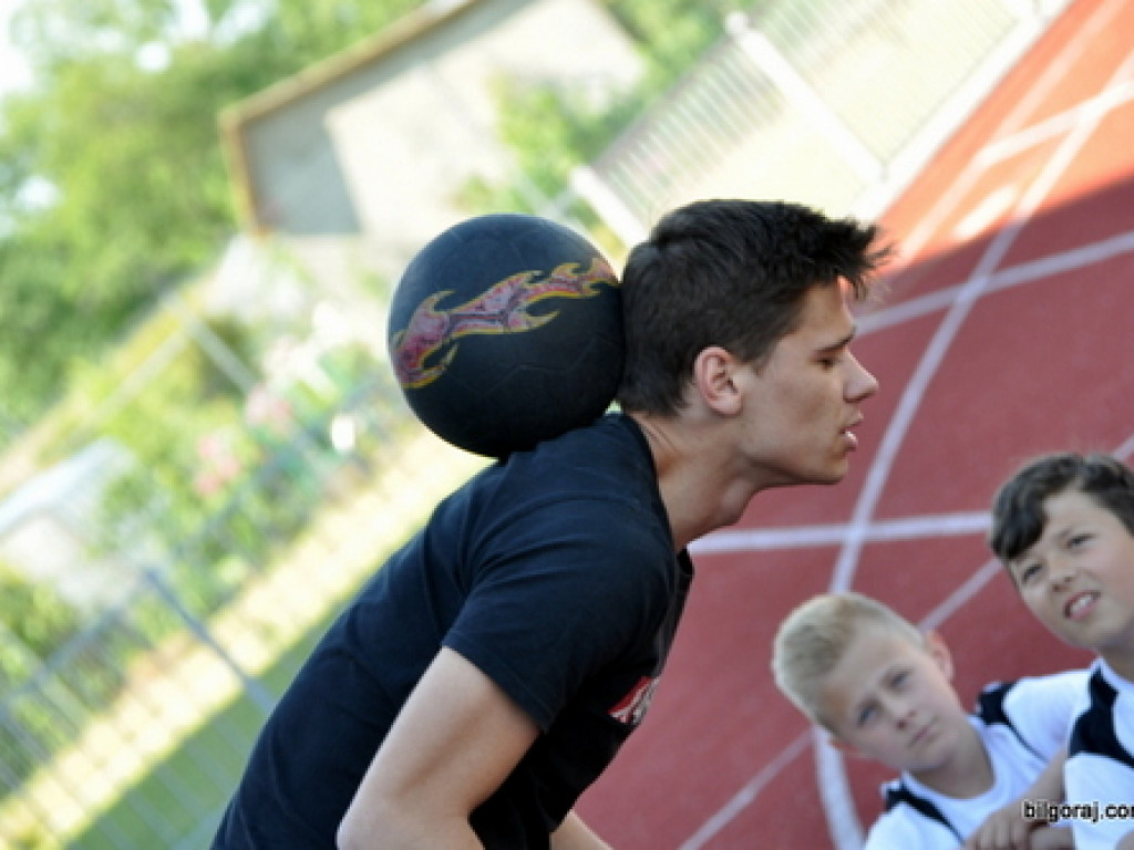 Pokaz Freestyle Football na biłgorajskim OSiR-ze (FOTO)