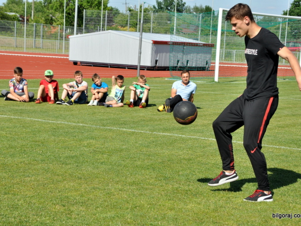 Pokaz Freestyle Football na biłgorajskim OSiR-ze (FOTO)