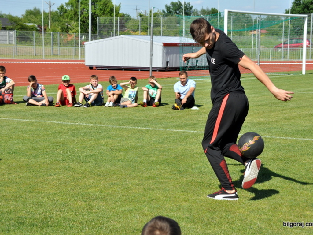 Pokaz Freestyle Football na biłgorajskim OSiR-ze (FOTO)