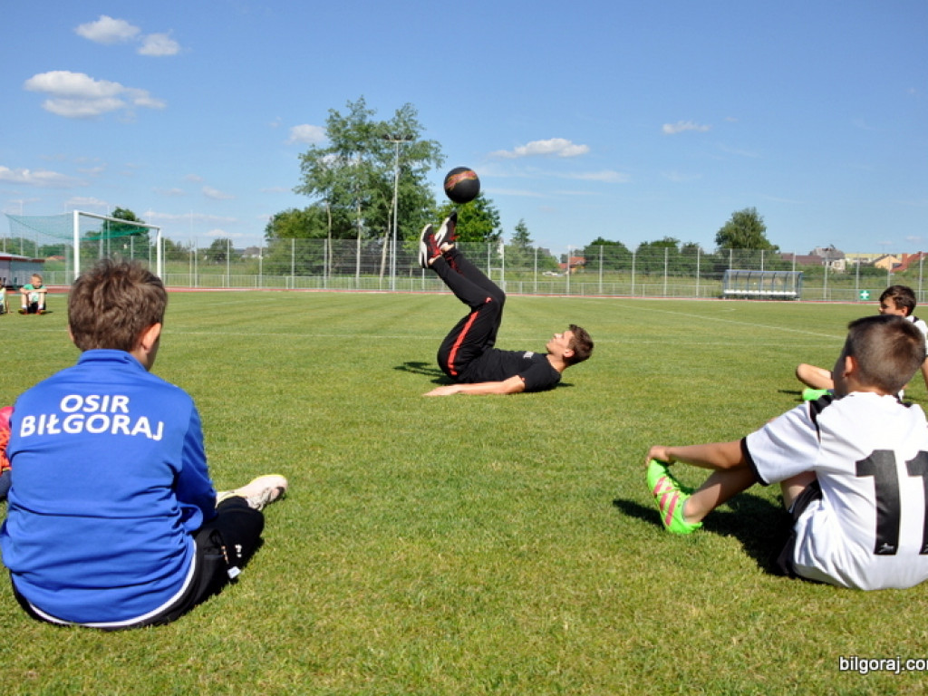 Pokaz Freestyle Football na biłgorajskim OSiR-ze (FOTO)