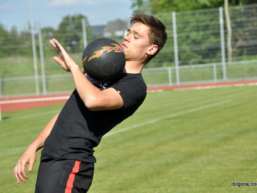 Pokaz Freestyle Football na biłgorajskim OSiR-ze (FOTO)