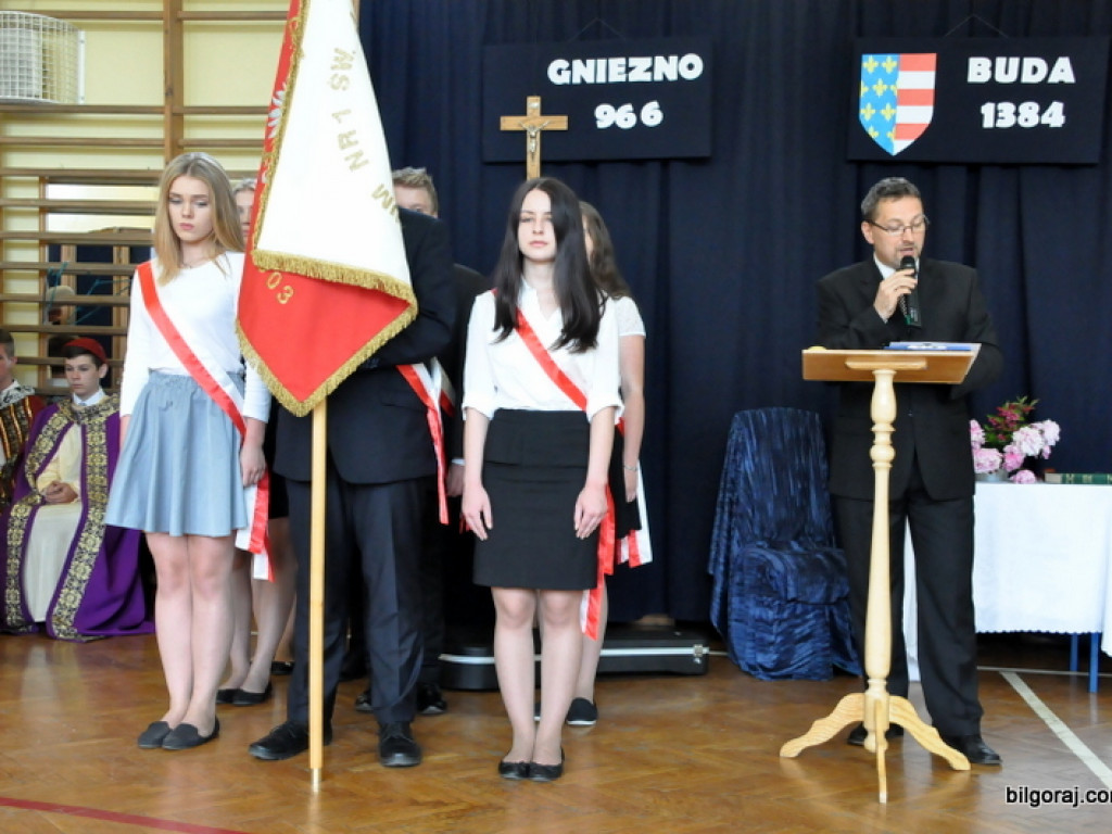 Dzień patrona w Gimnazjum Nr 1 w Biłgoraju (FOTO)