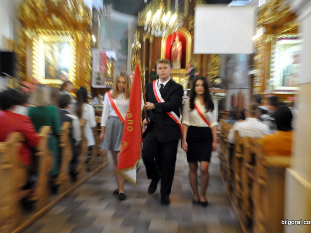 Dzień patrona w Gimnazjum Nr 1 w Biłgoraju (FOTO)