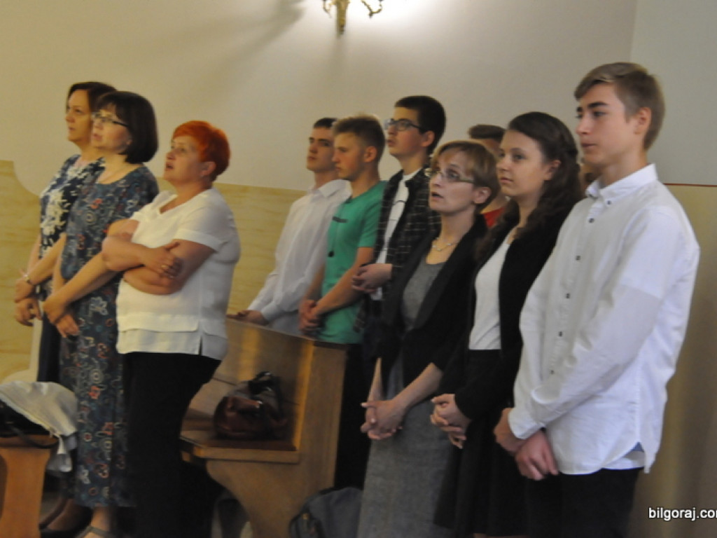 Dzień patrona w Gimnazjum Nr 1 w Biłgoraju (FOTO)