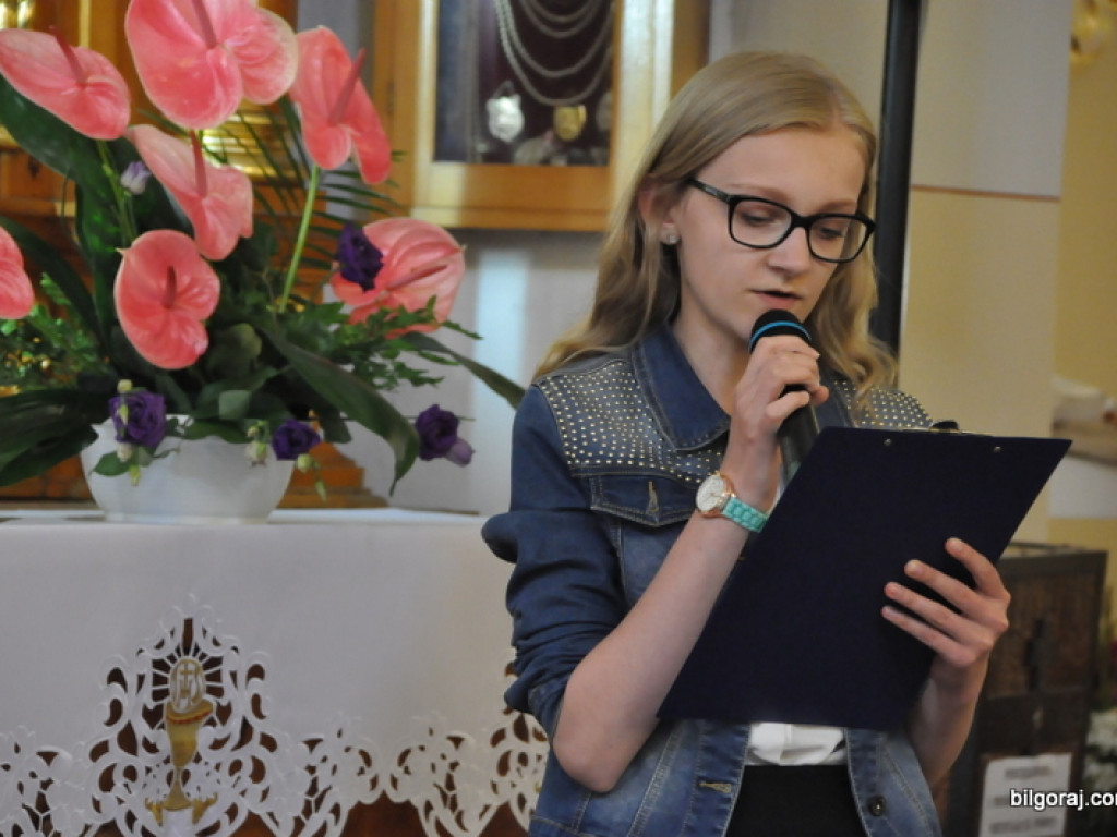 Dzień patrona w Gimnazjum Nr 1 w Biłgoraju (FOTO)