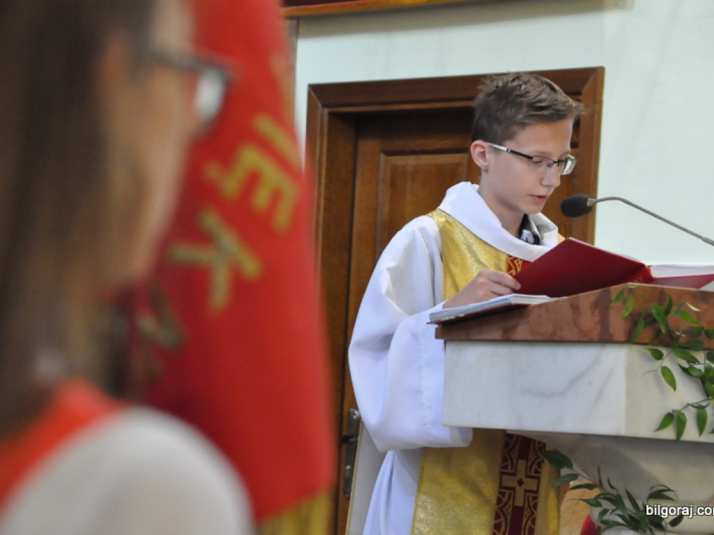Dzień patrona w Gimnazjum Nr 1 w Biłgoraju (FOTO)