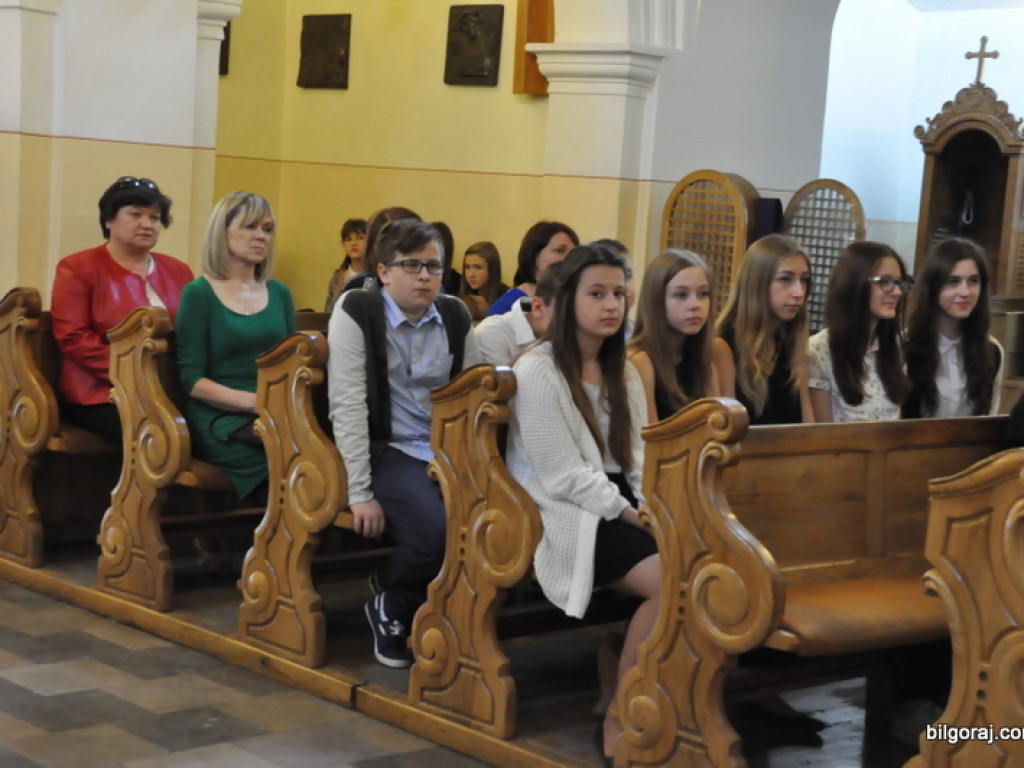 Dzień patrona w Gimnazjum Nr 1 w Biłgoraju (FOTO)