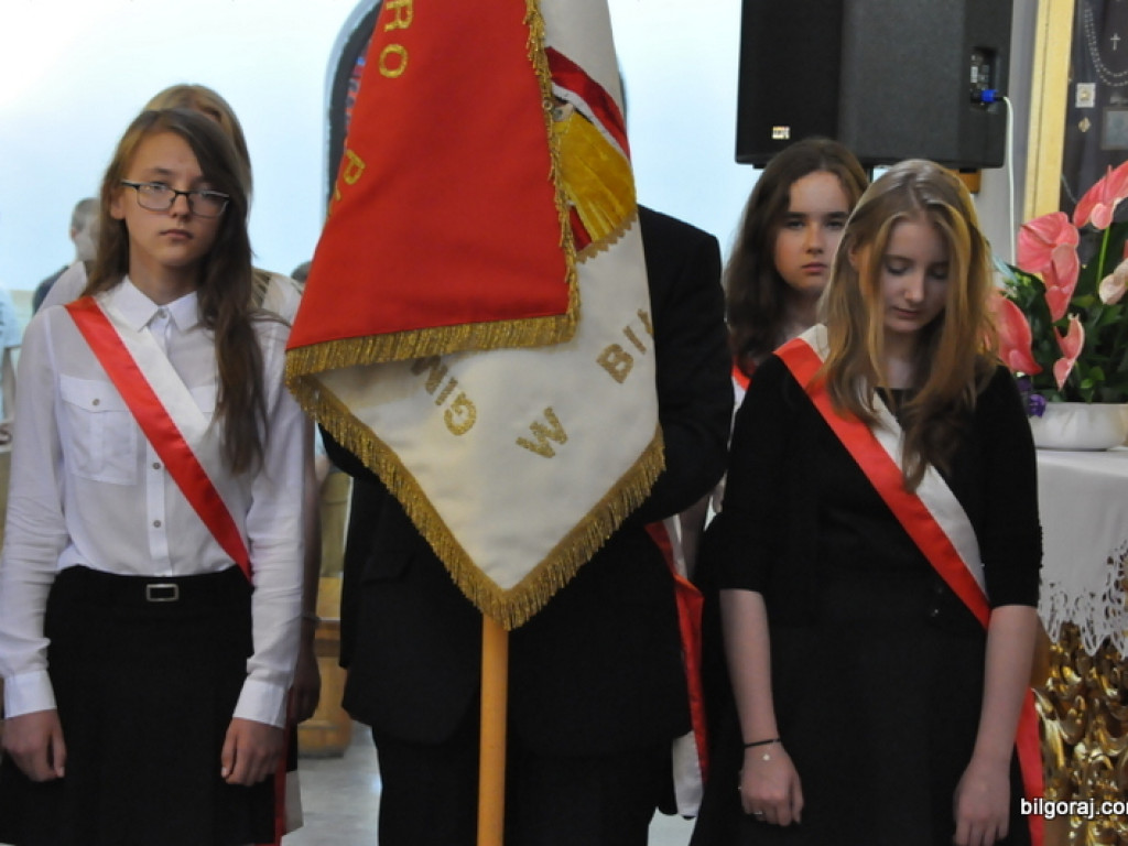 Dzień patrona w Gimnazjum Nr 1 w Biłgoraju (FOTO)