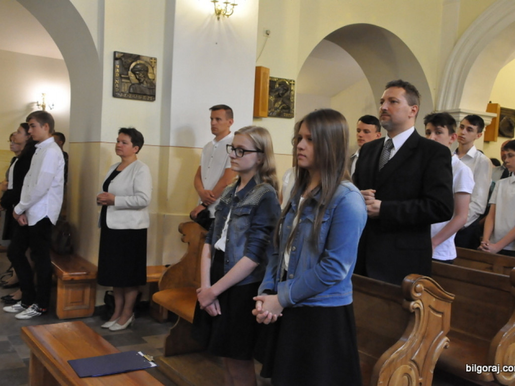 Dzień patrona w Gimnazjum Nr 1 w Biłgoraju (FOTO)