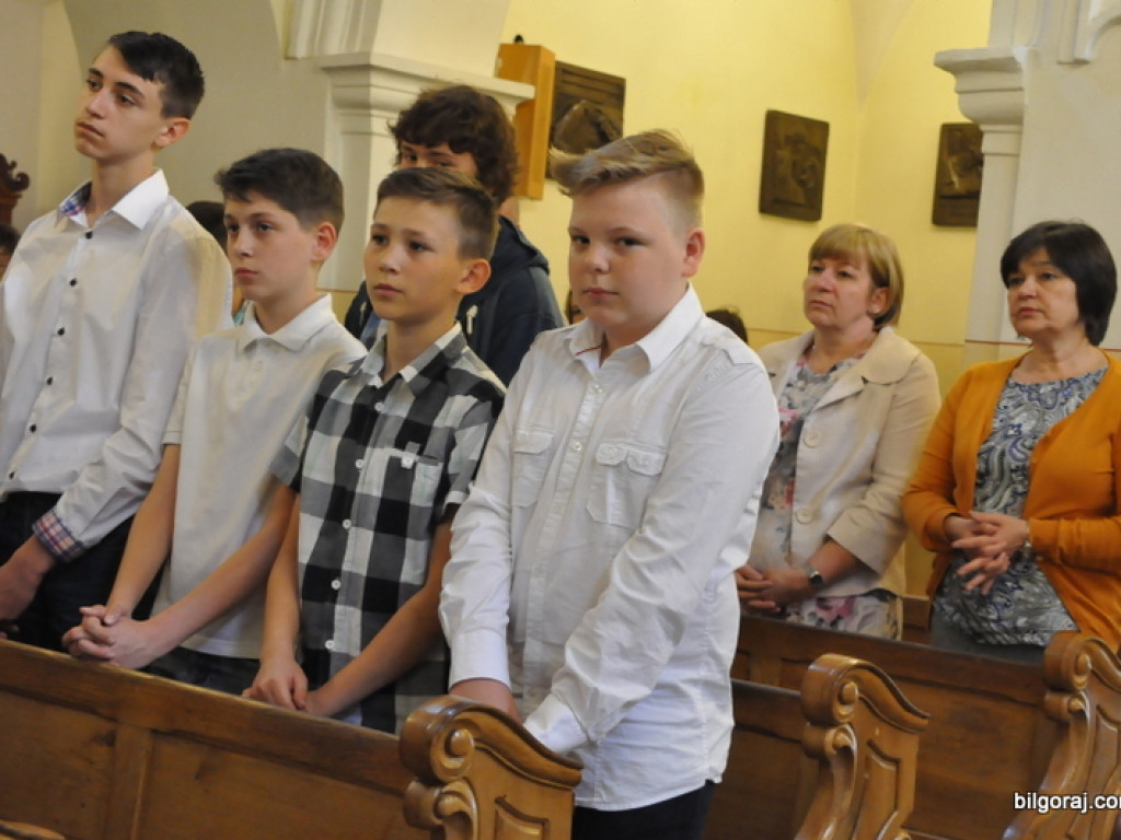 Dzień patrona w Gimnazjum Nr 1 w Biłgoraju (FOTO)
