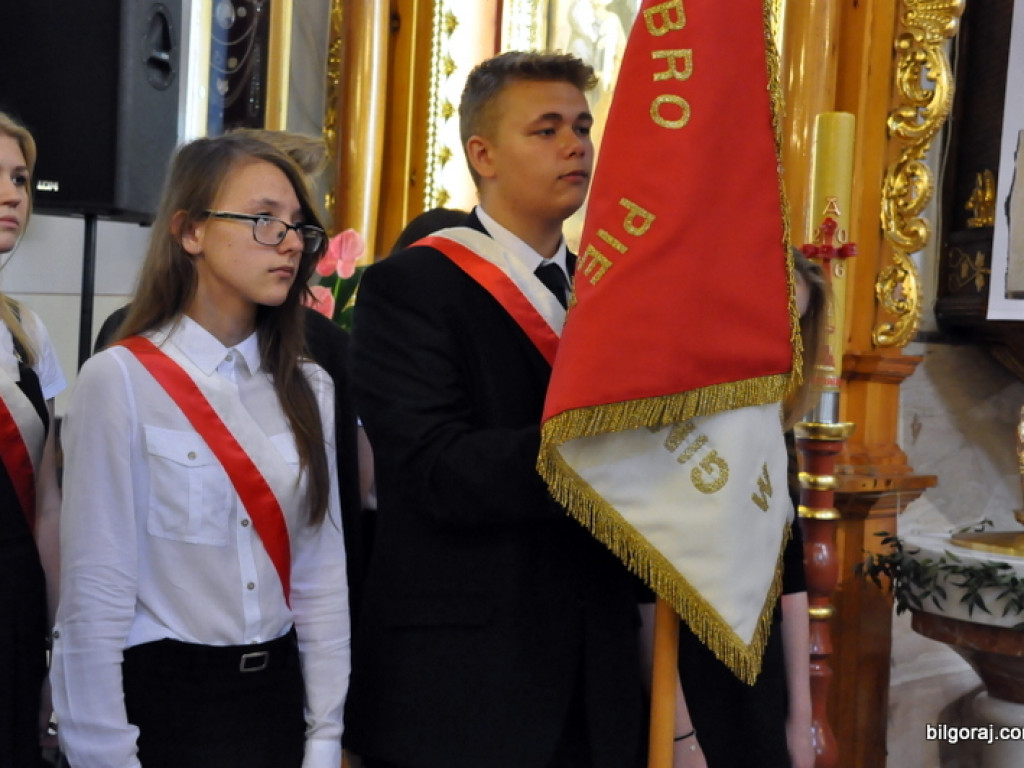 Dzień patrona w Gimnazjum Nr 1 w Biłgoraju (FOTO)