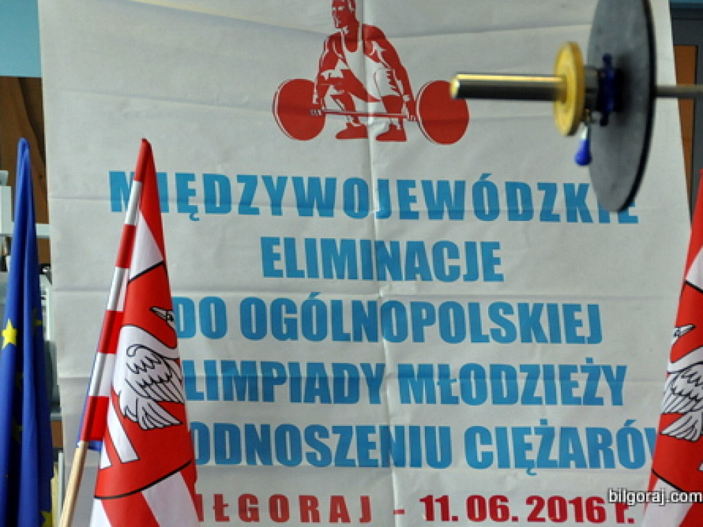 Międzywojewódzkie Eliminacje do Ogólnopolskiej Olimpiady Młodzieży w Podnoszeniu Ciężarów