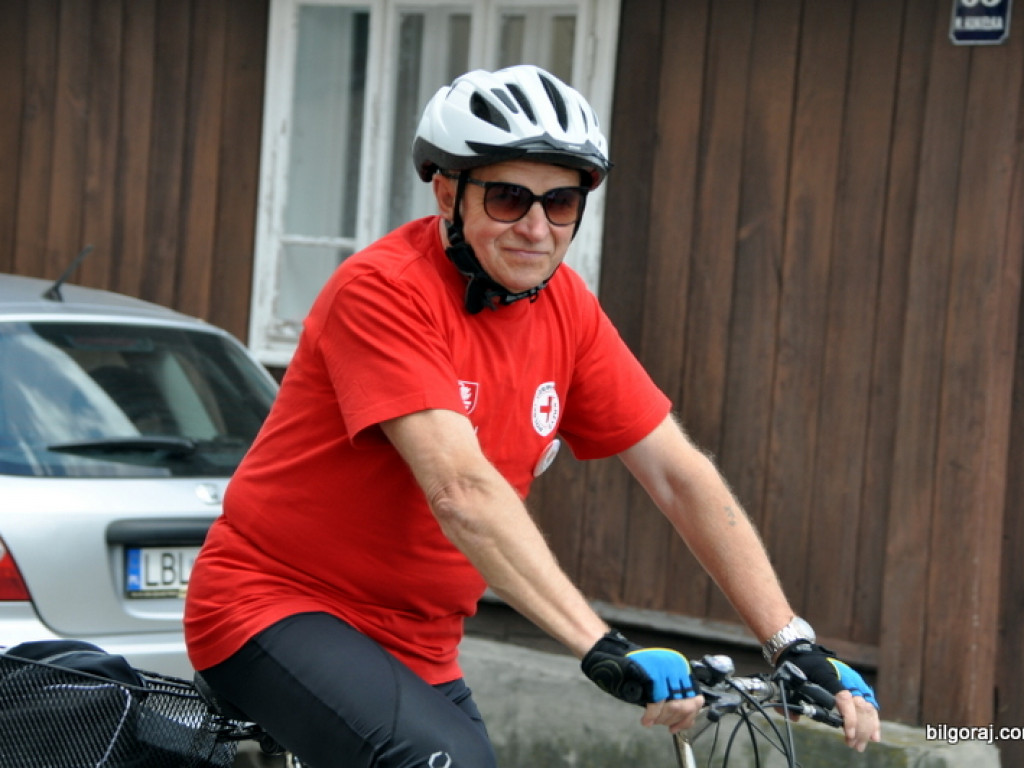Krwiodawcy na rowerach (FOTO)
