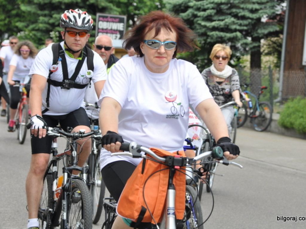 Krwiodawcy na rowerach (FOTO)