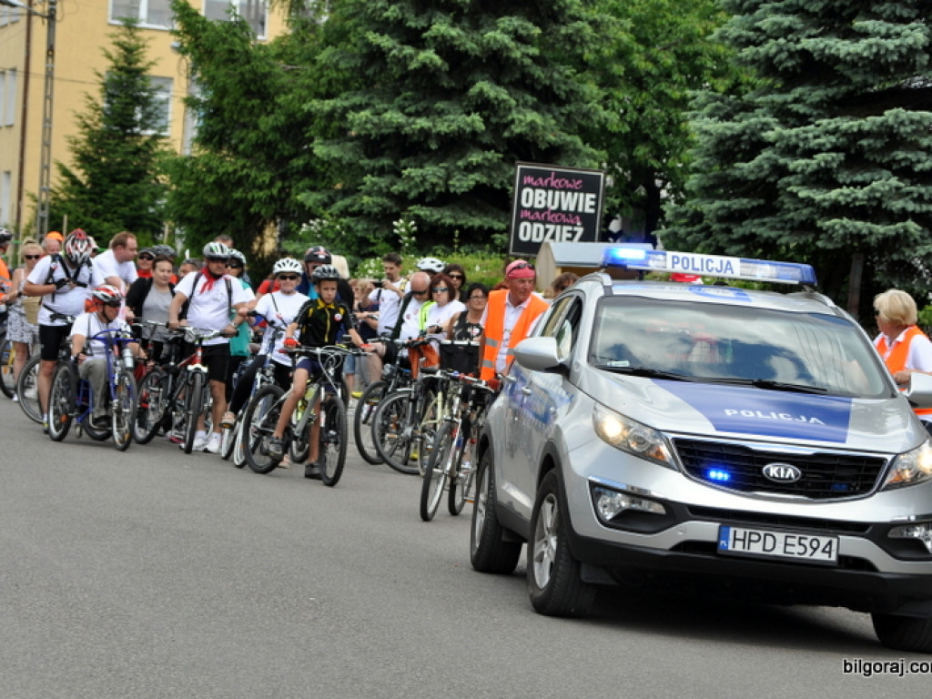 Krwiodawcy na rowerach (FOTO)