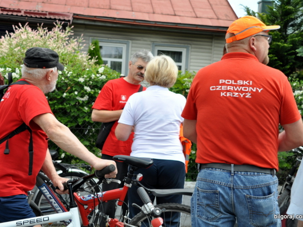 Krwiodawcy na rowerach (FOTO)