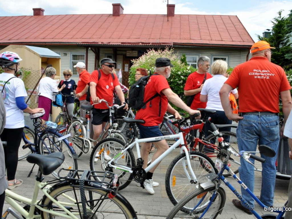 Krwiodawcy na rowerach (FOTO)