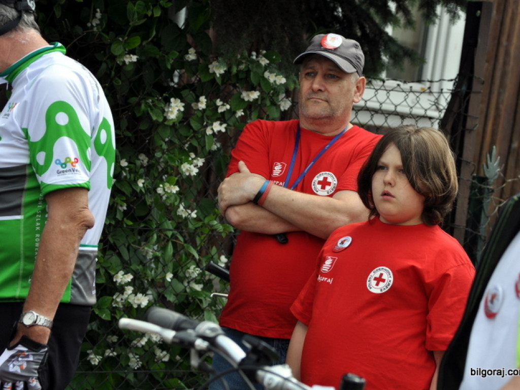 Krwiodawcy na rowerach (FOTO)