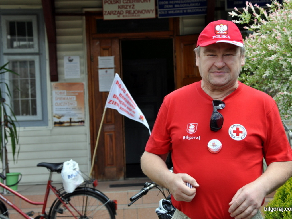 Krwiodawcy na rowerach (FOTO)