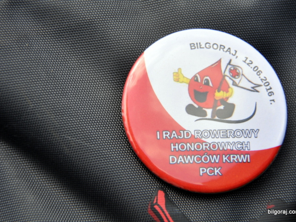 Krwiodawcy na rowerach (FOTO)